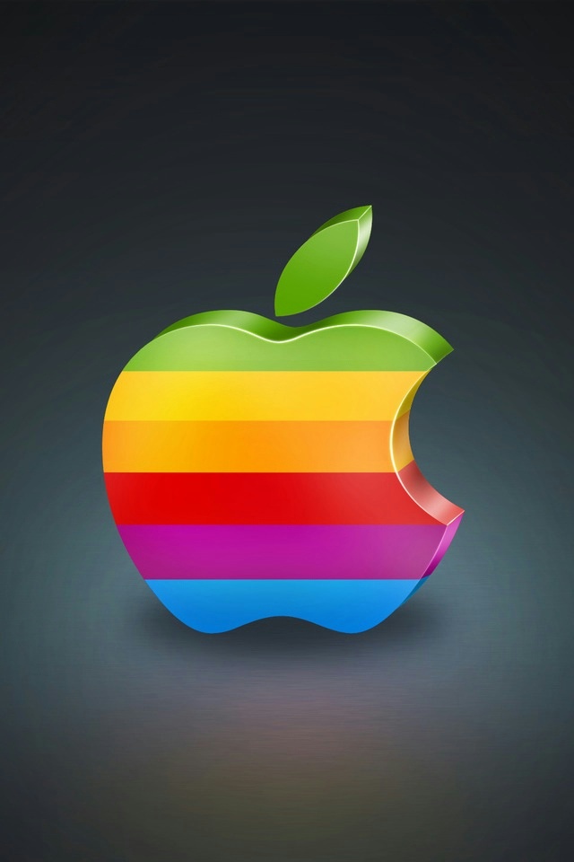 Apple Logo 3d iPhone Wallpaper And 4s
