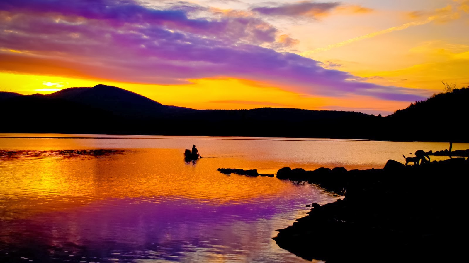 Beautiful Sunset Landscape Wallpaper Desktop HD