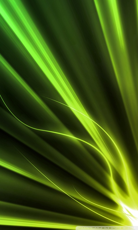 Cell Phone Background Neon Green Glow