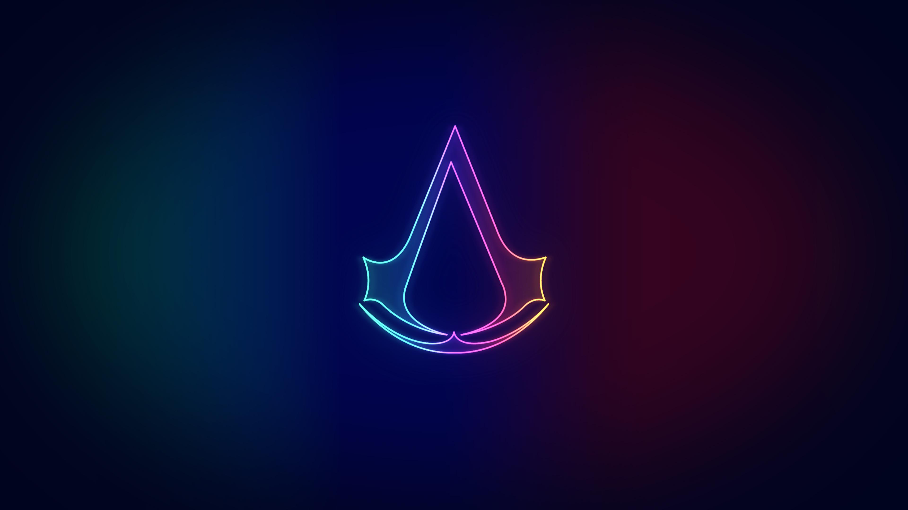 Assassins Creed Neo Logo 4k HD Wallpaper Image