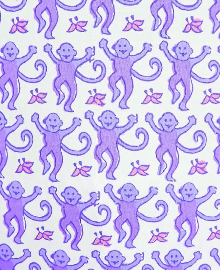 Purple Preppy Monkeys iPad Case Skin for Sale by preppy