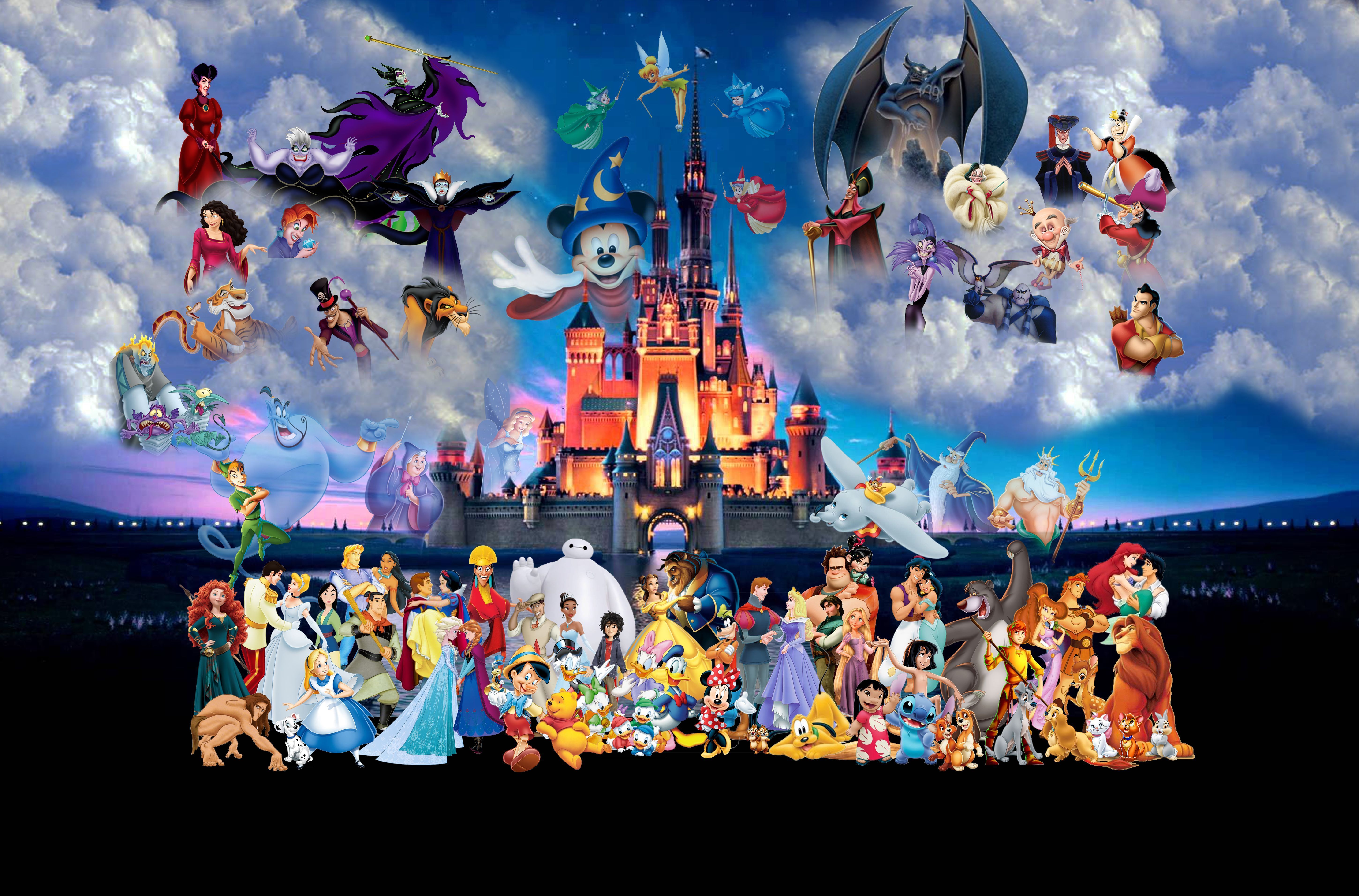 Disney Villains Wallpaper On