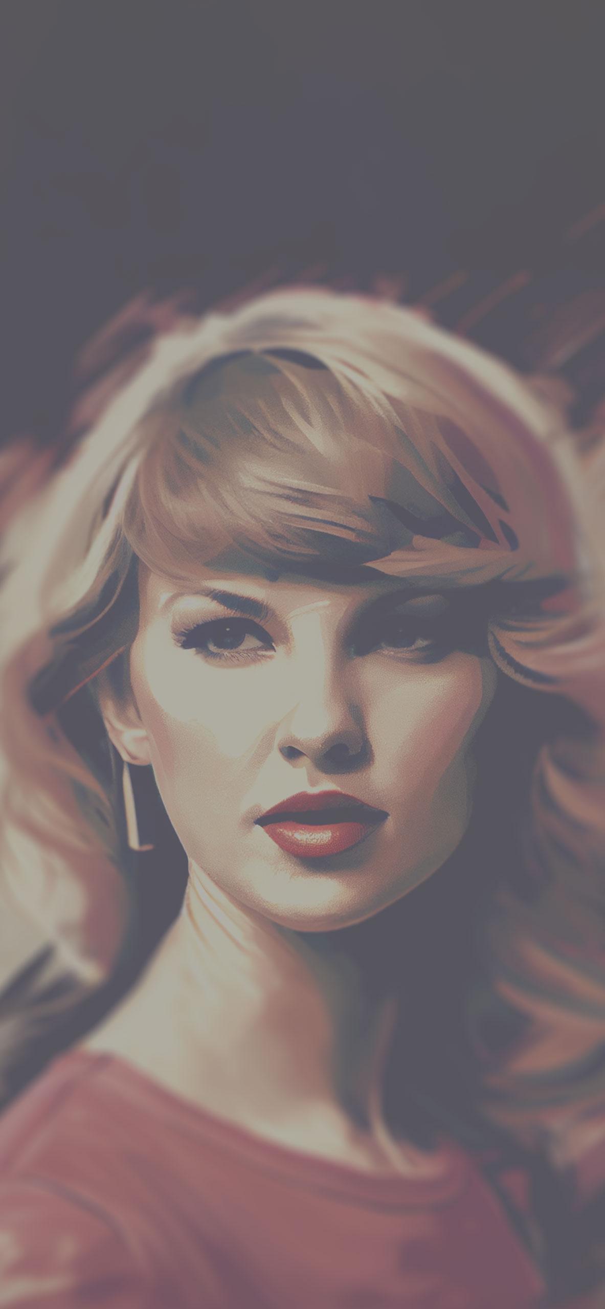 Taylor Swift Art Wallpaper Aesthetic iPhone