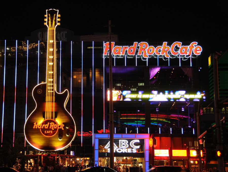 Hard Rock Cafe In Vegas By Shamanking11