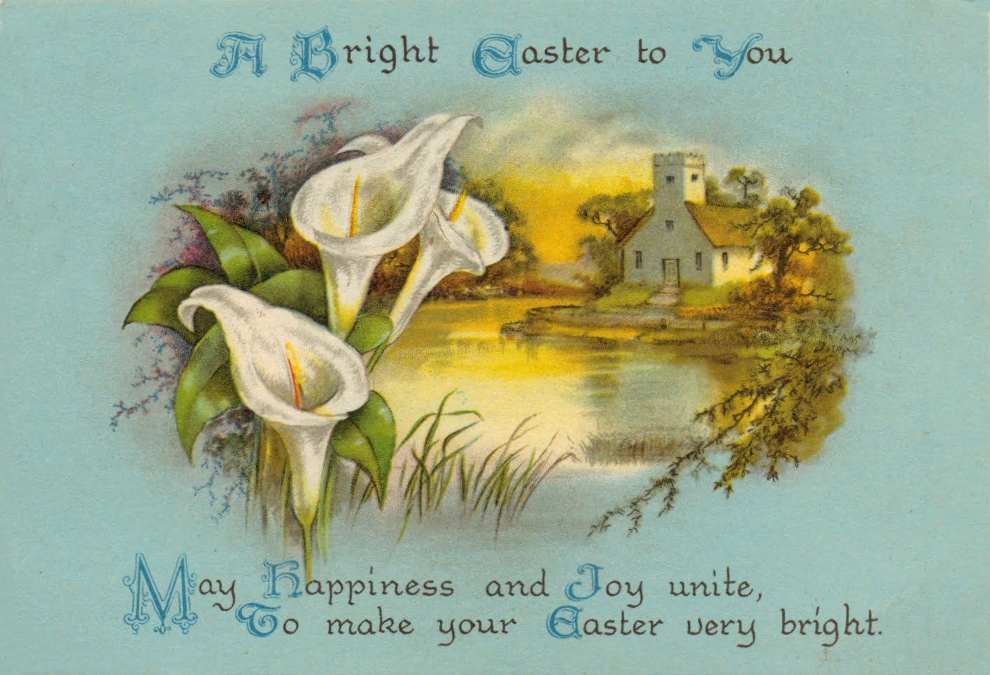 Image Of The Day Postcards Victorian Scraps Easter Spring