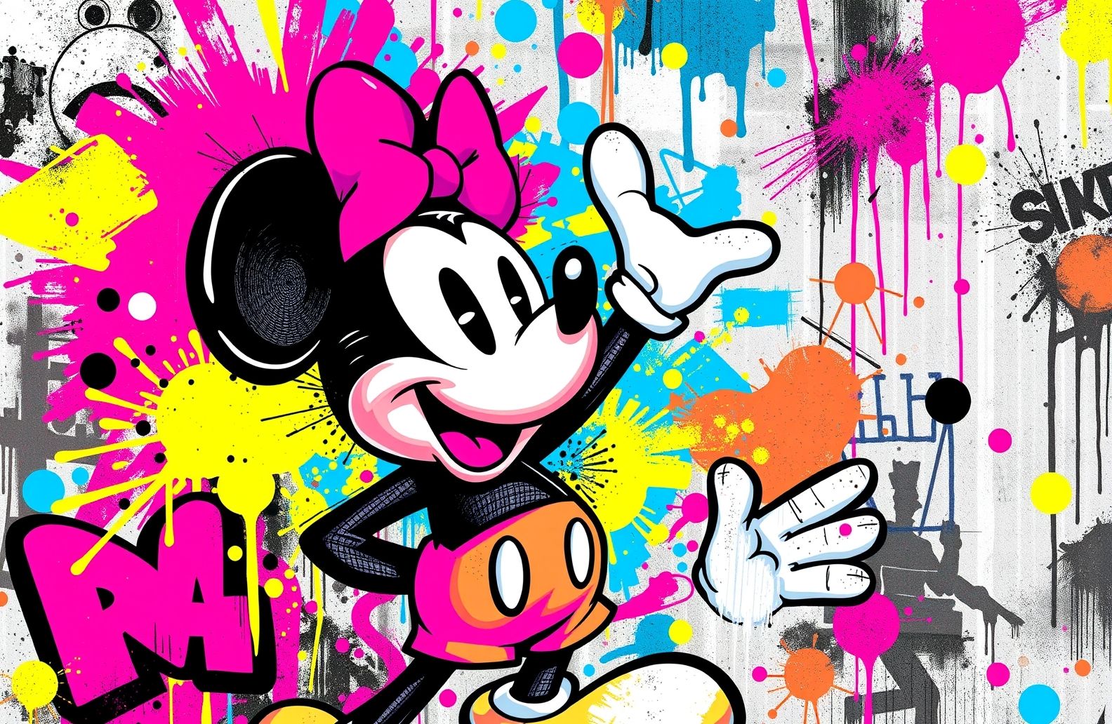 Mickey Mouse Dope Wallpaper