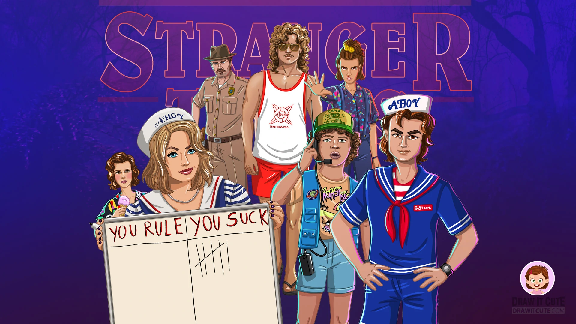 Stranger Things Aesthetic Wallpaper