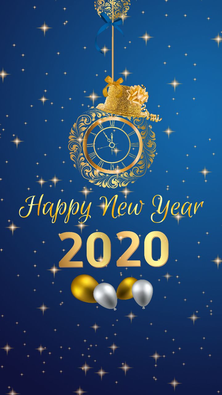 Download Happy new year 2020 Mobile Wallpaper for your Android