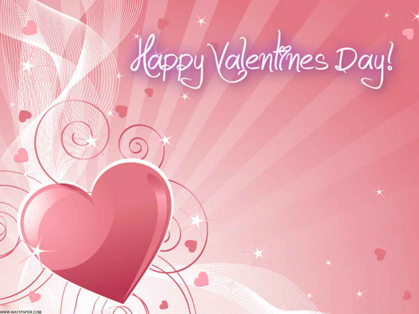 Wallpaper Happy Valentines Day Heart