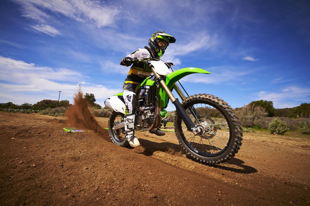 Kawasaki Kx450f Motocross Moto Dirtbike G Wallpaper