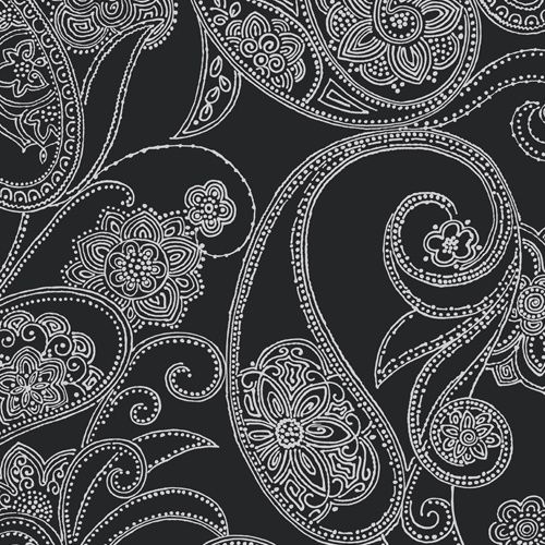 Candice Olson Shimmering Details Dotted Paisley Wallpaper Yliving