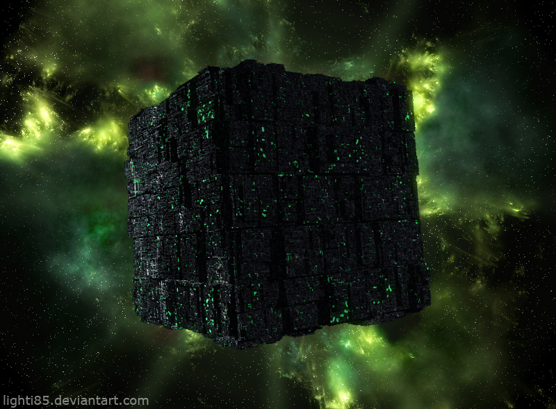 Borg Cube By David Byrne