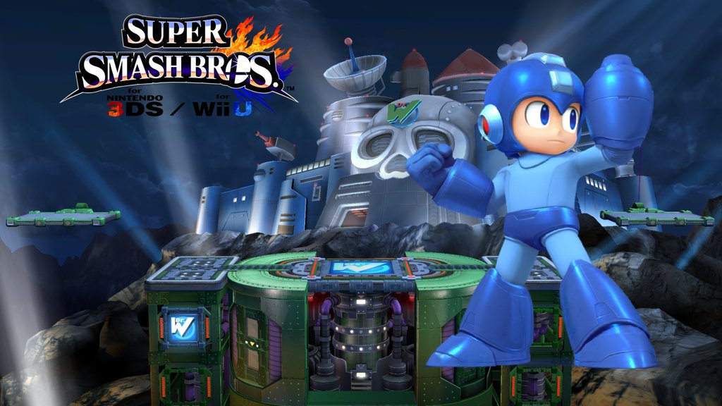 Super Smash Bros For 3ds Wii U Mega Man Wallpaper By Mm678910onroblox