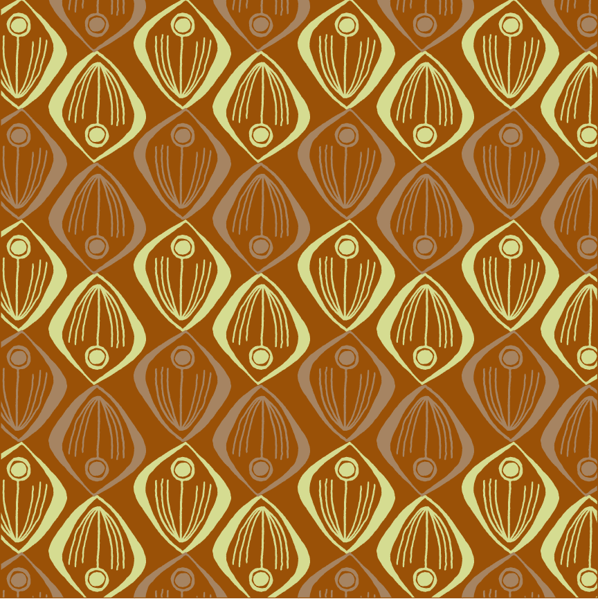 Enamored Of These 50s Ish Shapes Here S Another Pattern Using