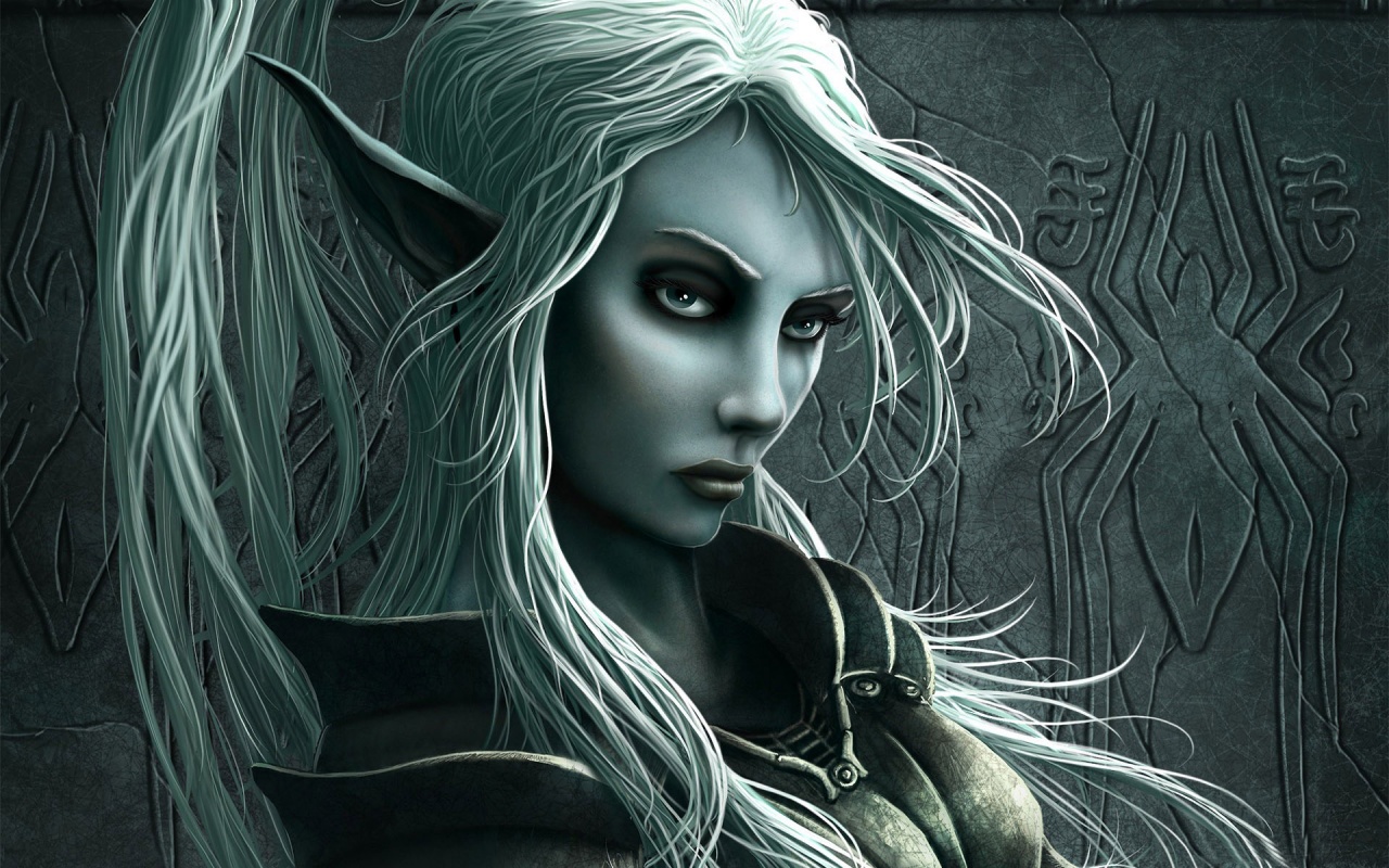Elf Woman Fantasy Wallpaper