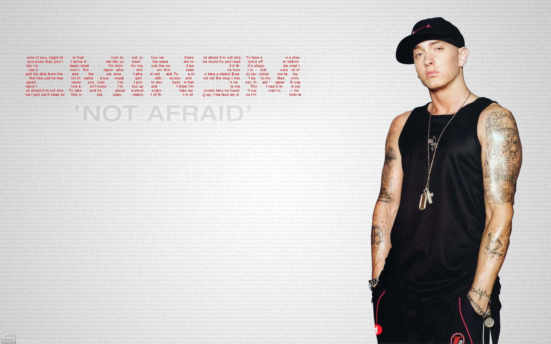 Eminem Not Afraid Wallpaper By Small Sk8er Customization