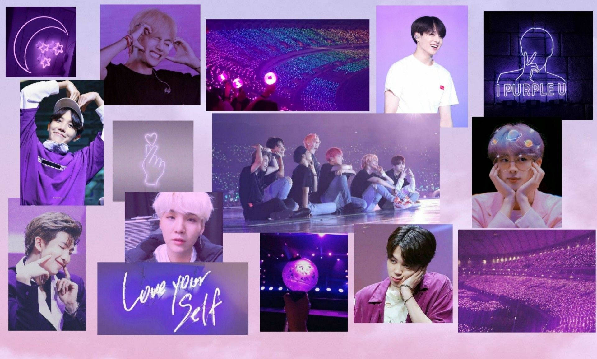 Bts Purple Aesthetic Wallpaper