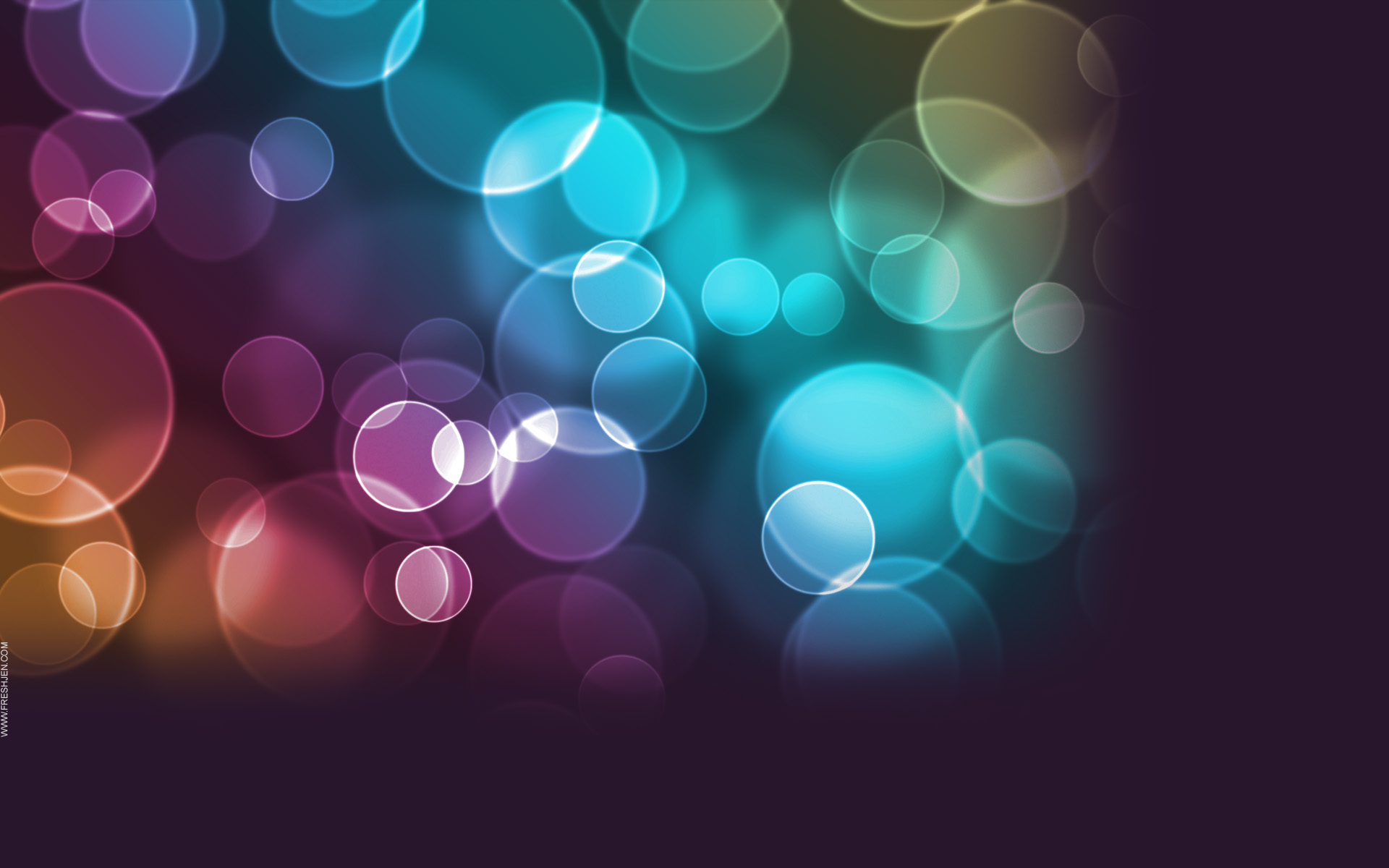 Background Colorful Circles High Quality