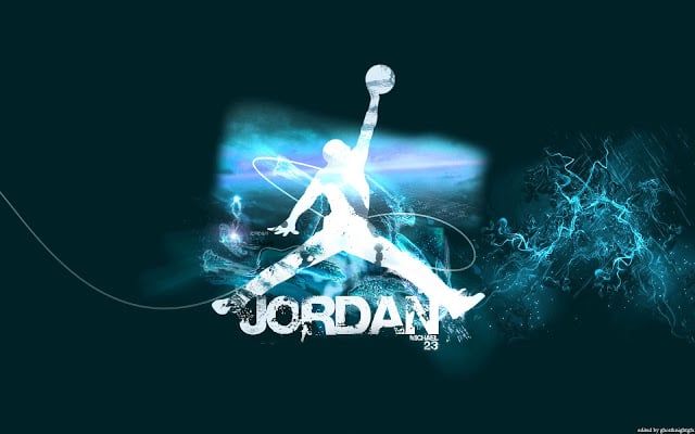 michael jordan air logo widescreen wallpaper black jordan logo copy