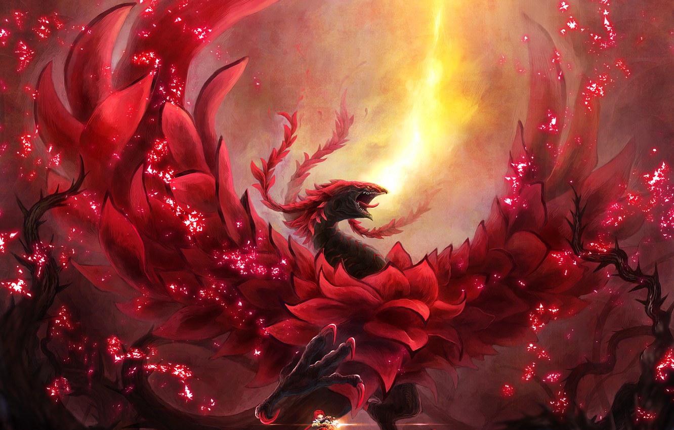 Behold The Crimson Fire Dragon  OSU map fusion  OpenSea