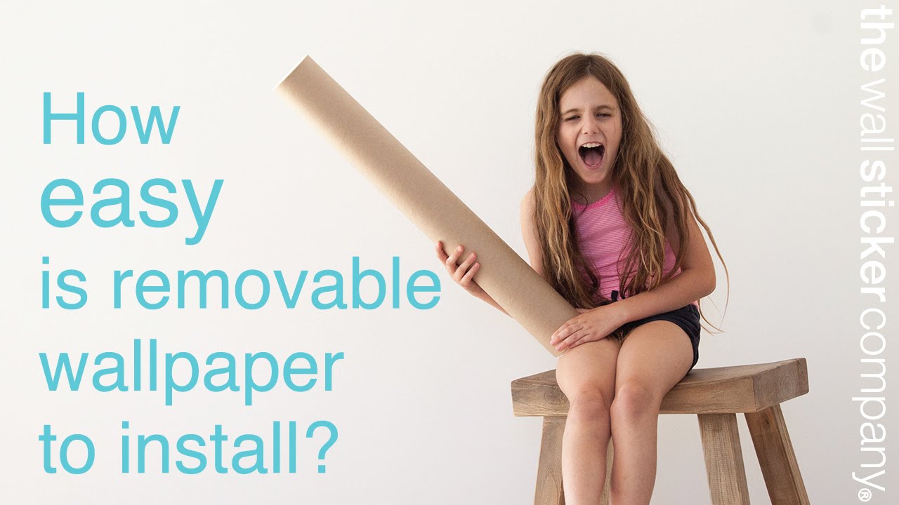  removable wallpaper easy to install and how much do I need 1280x720