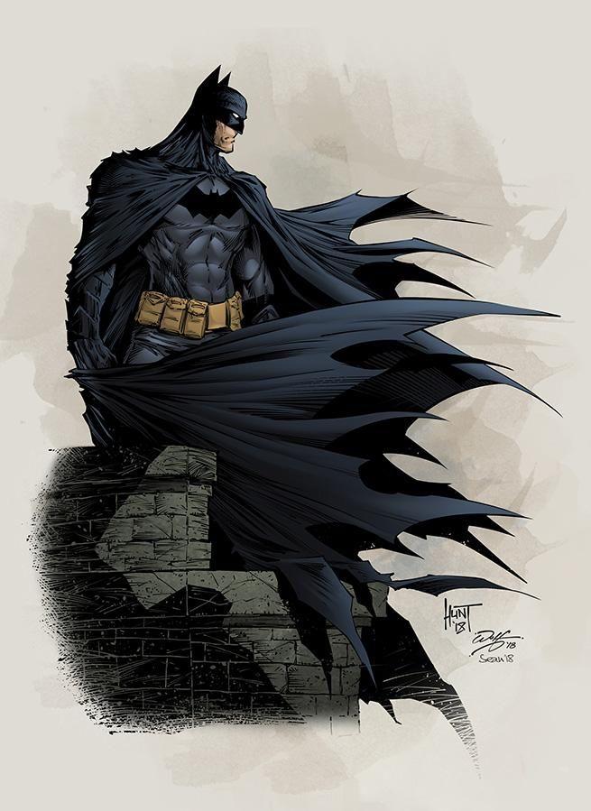 Batman By Seane Drawing