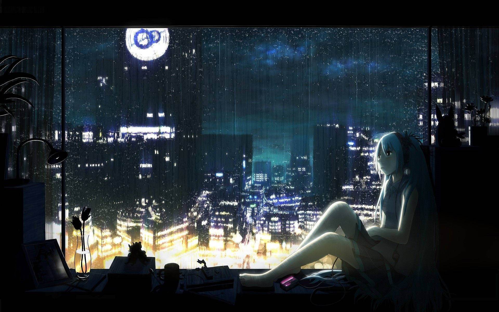 Sad Anime Aesthetic Wallpaper