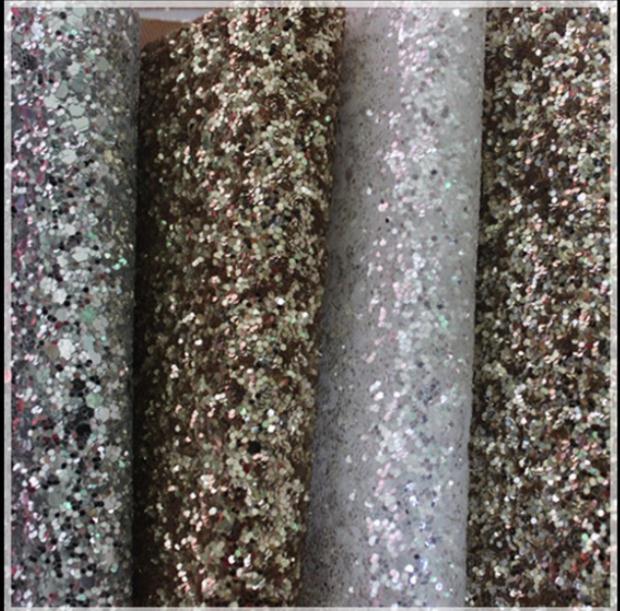 Wallpaper Roll Glitter High Grade Flocking For Wall Paper Living Room