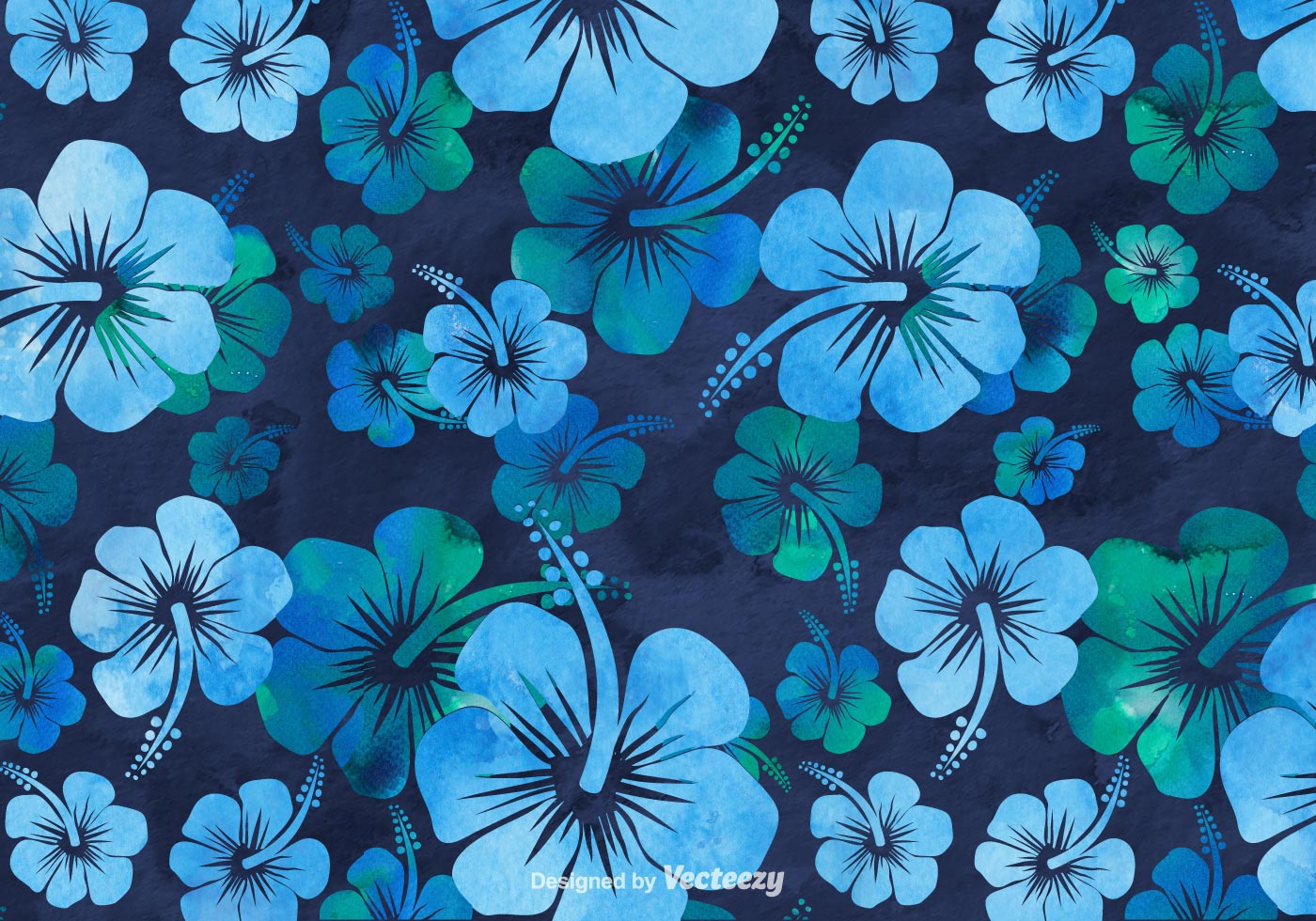 Gallery For Gt Blue Hawaiian Flower Background