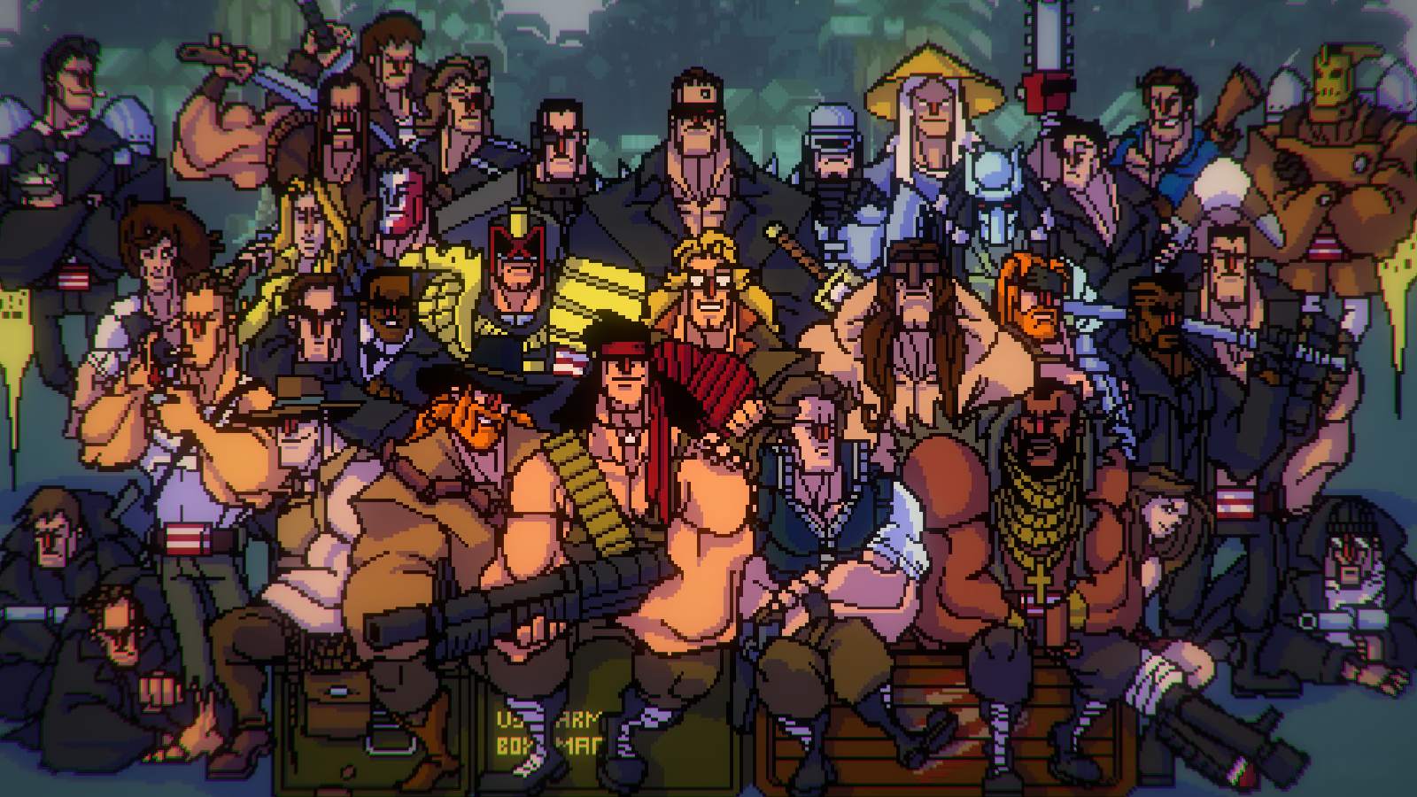 Bros Broforce Powered By Wikia