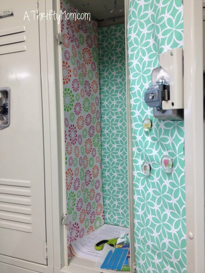 Diy Locker Wallpaper For A Fraction Of The Cost