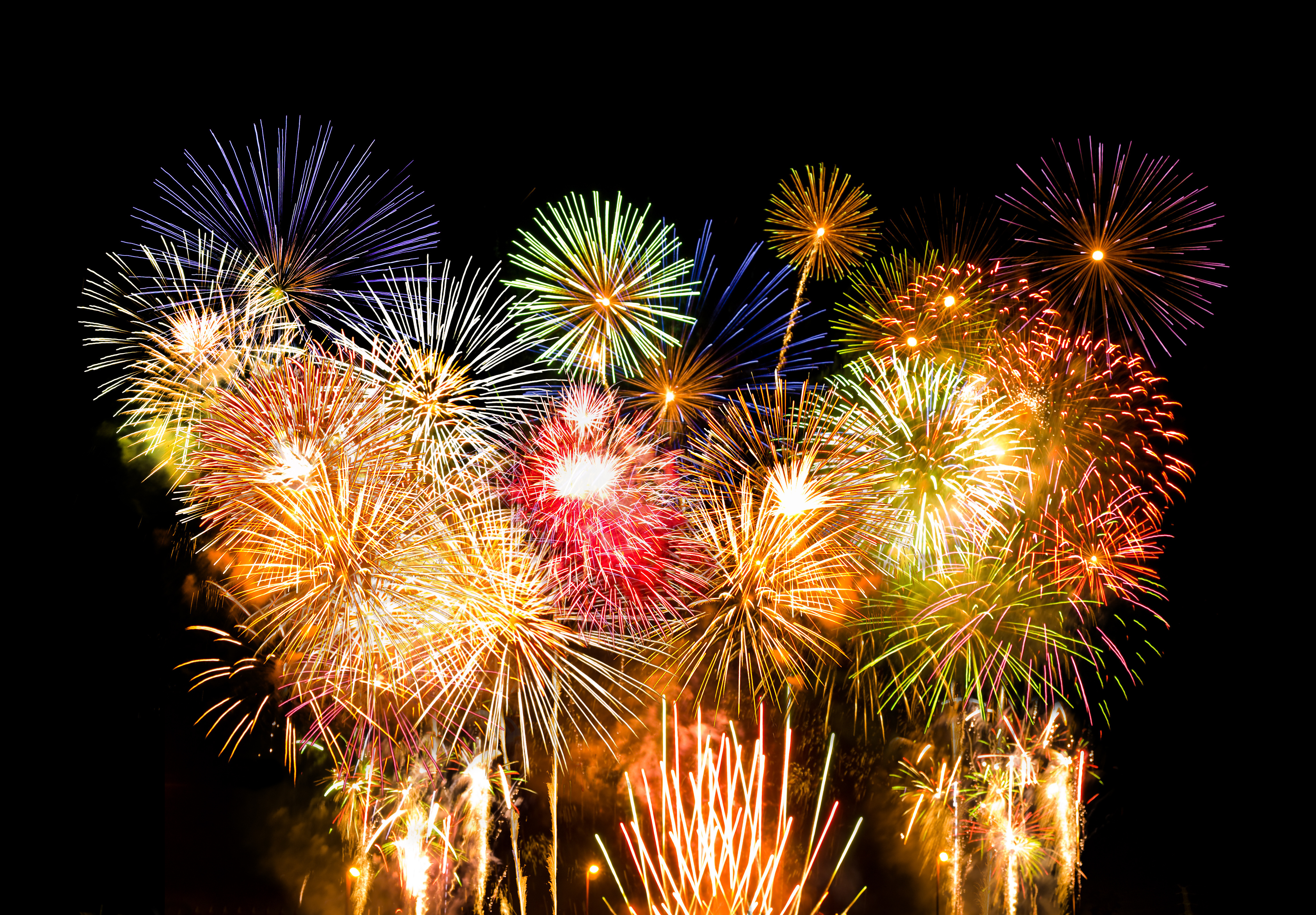 Fireworks HD Wallpaper Background Image