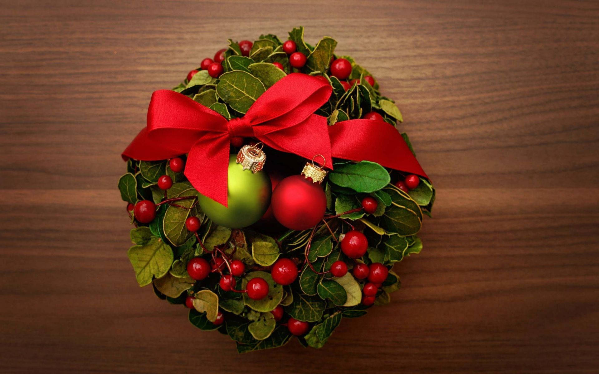 Christmas Wreath Wallpaper