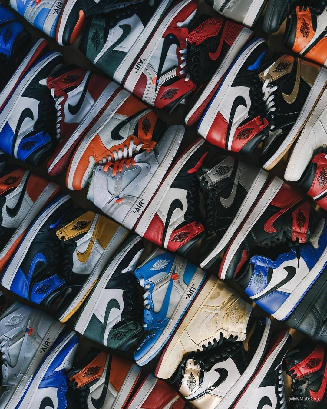 Nike Air Jordan Large Collection Wallpaper