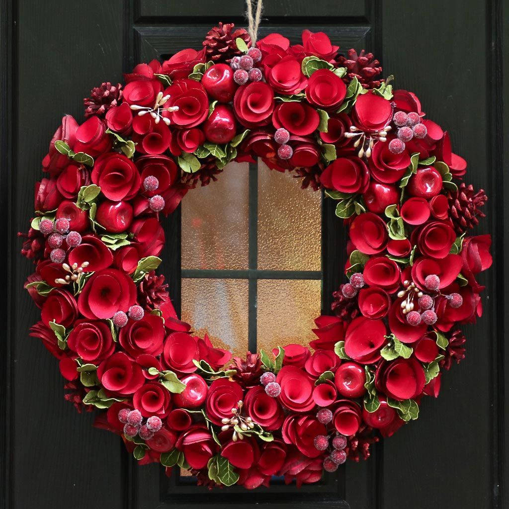 Christmas Wreath Wallpaper