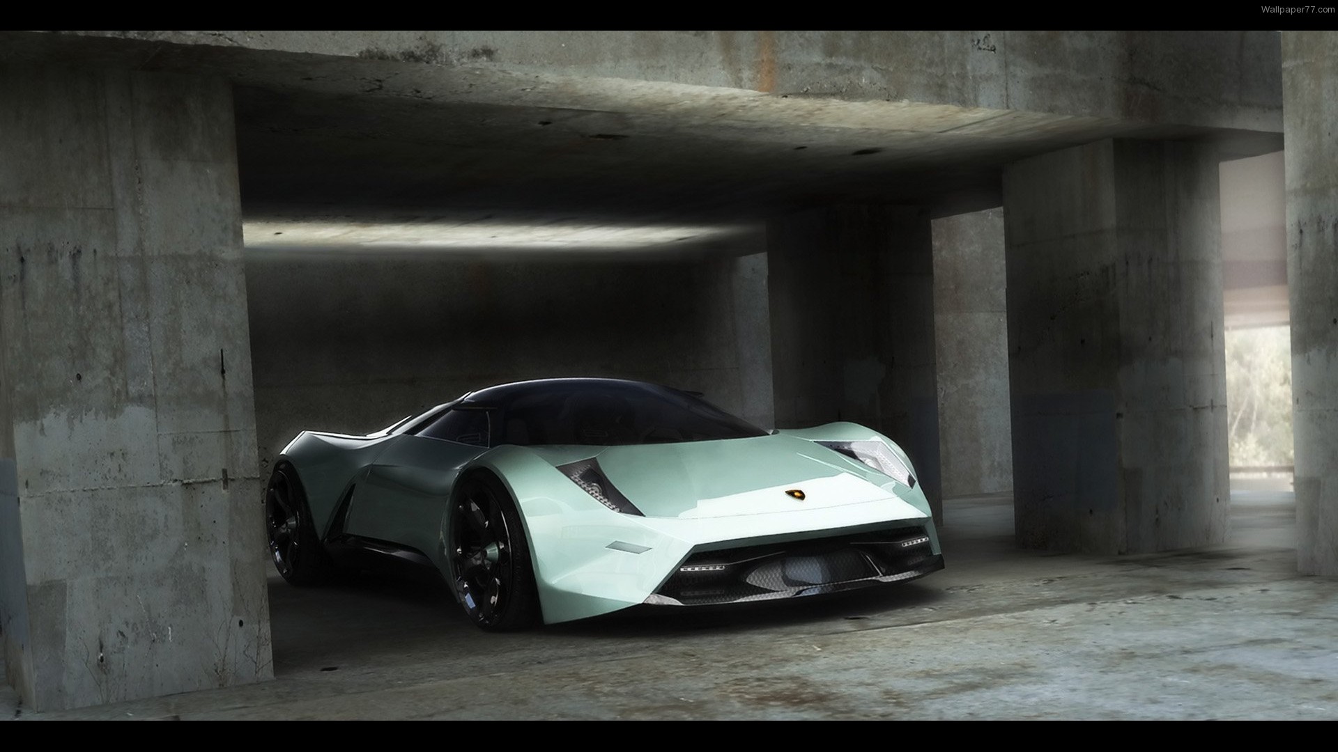 Wallpaper Lamborghini Car Concept Insecta Garage