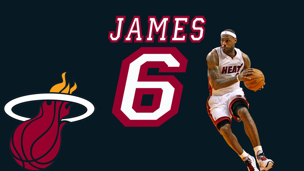Miami Heat Lebron James By Devildog360