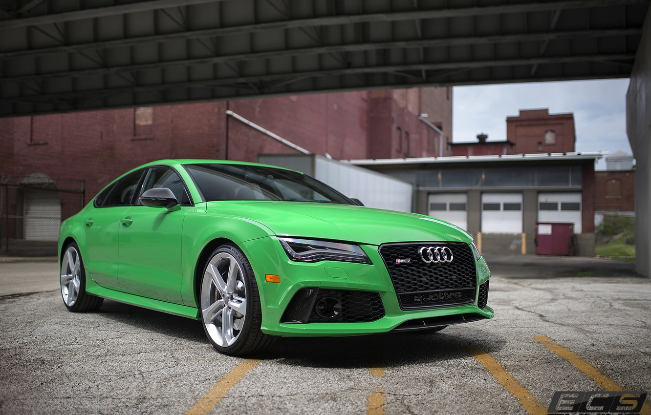 Wallpaper Audi Green Rs7 Ecs Tuning S Image For Desktop