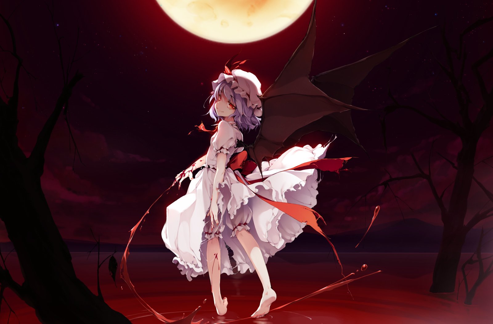 Remilia Scarlet HD Wallpaper Background Image