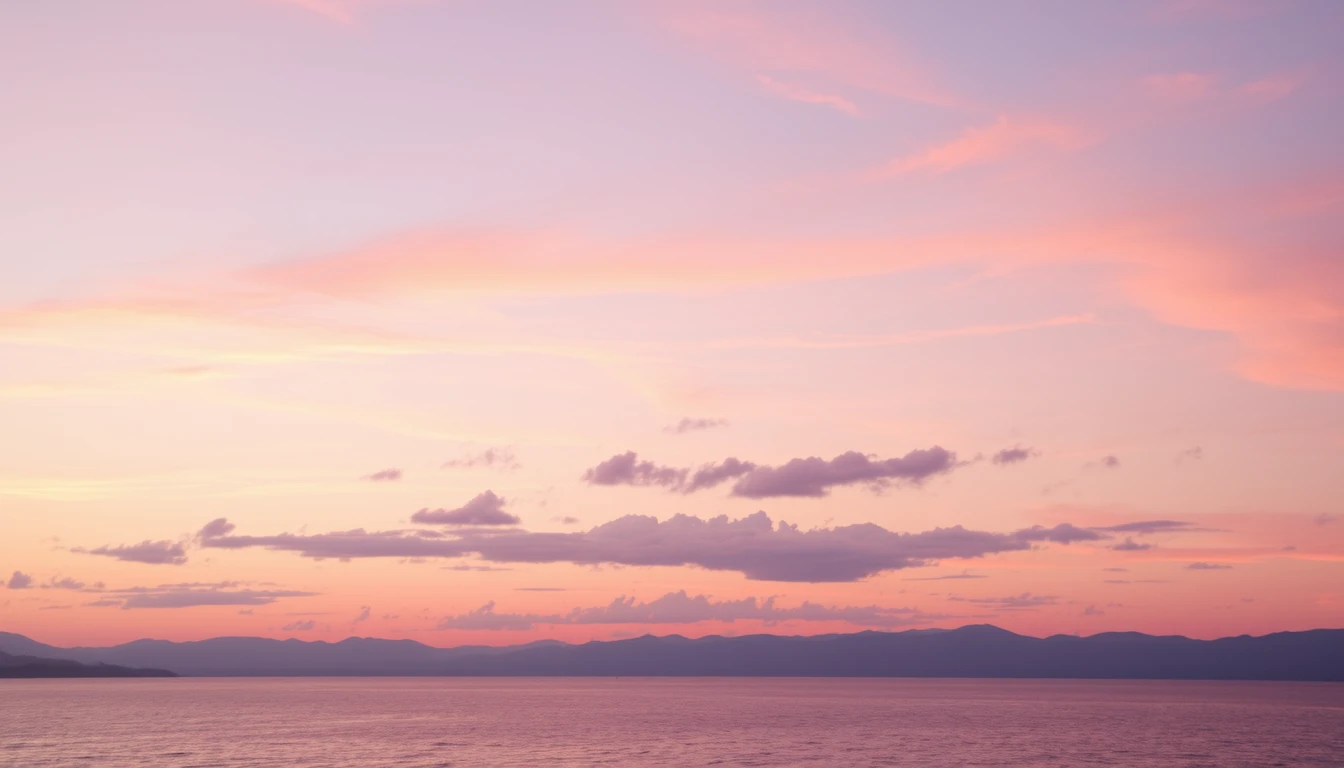 Pink Sky Wallpaper