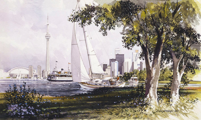 In Toronto Wall Art Contemporary Wallpaper By Murals Your Way