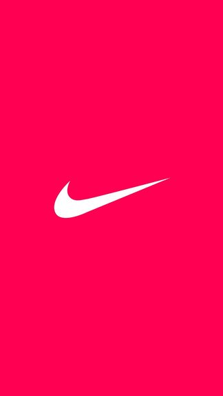 Nike Pink iPhone Plus Wallpaper