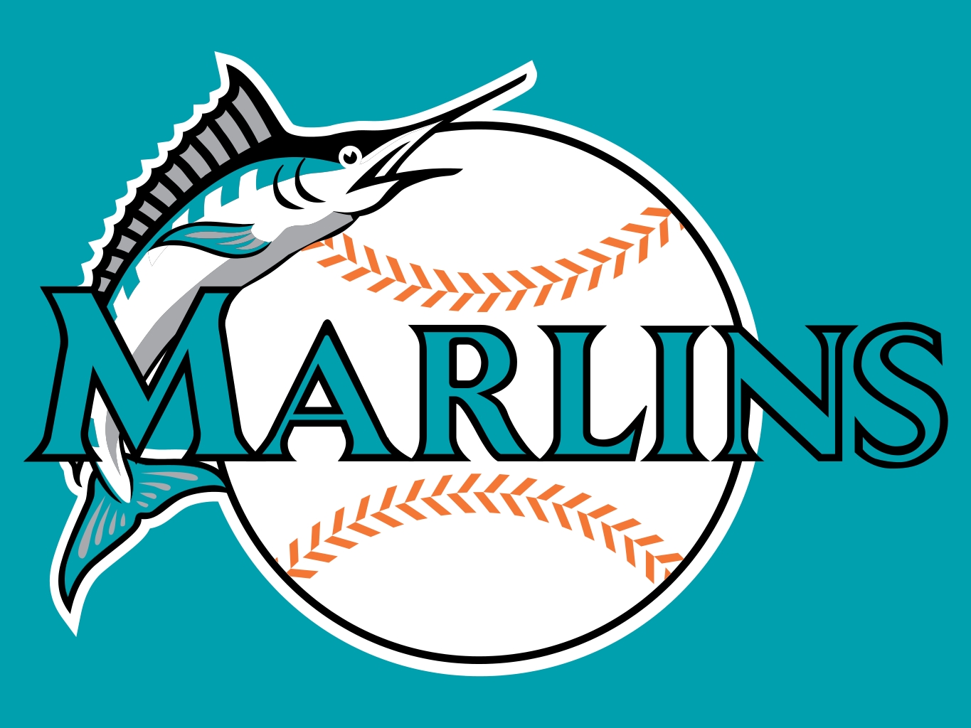 miami marlins blue hair