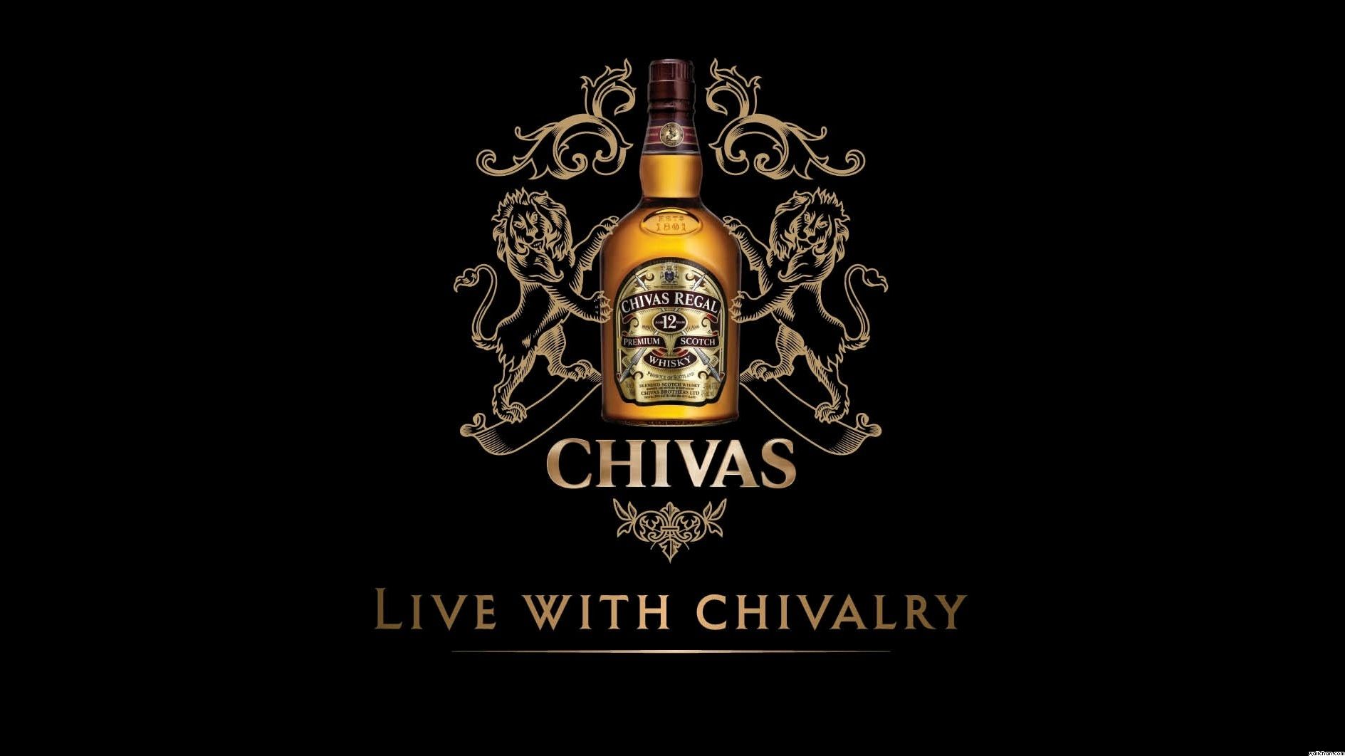 Chivas Regal Black Background HD Wallpaper Widescreen High Resolution