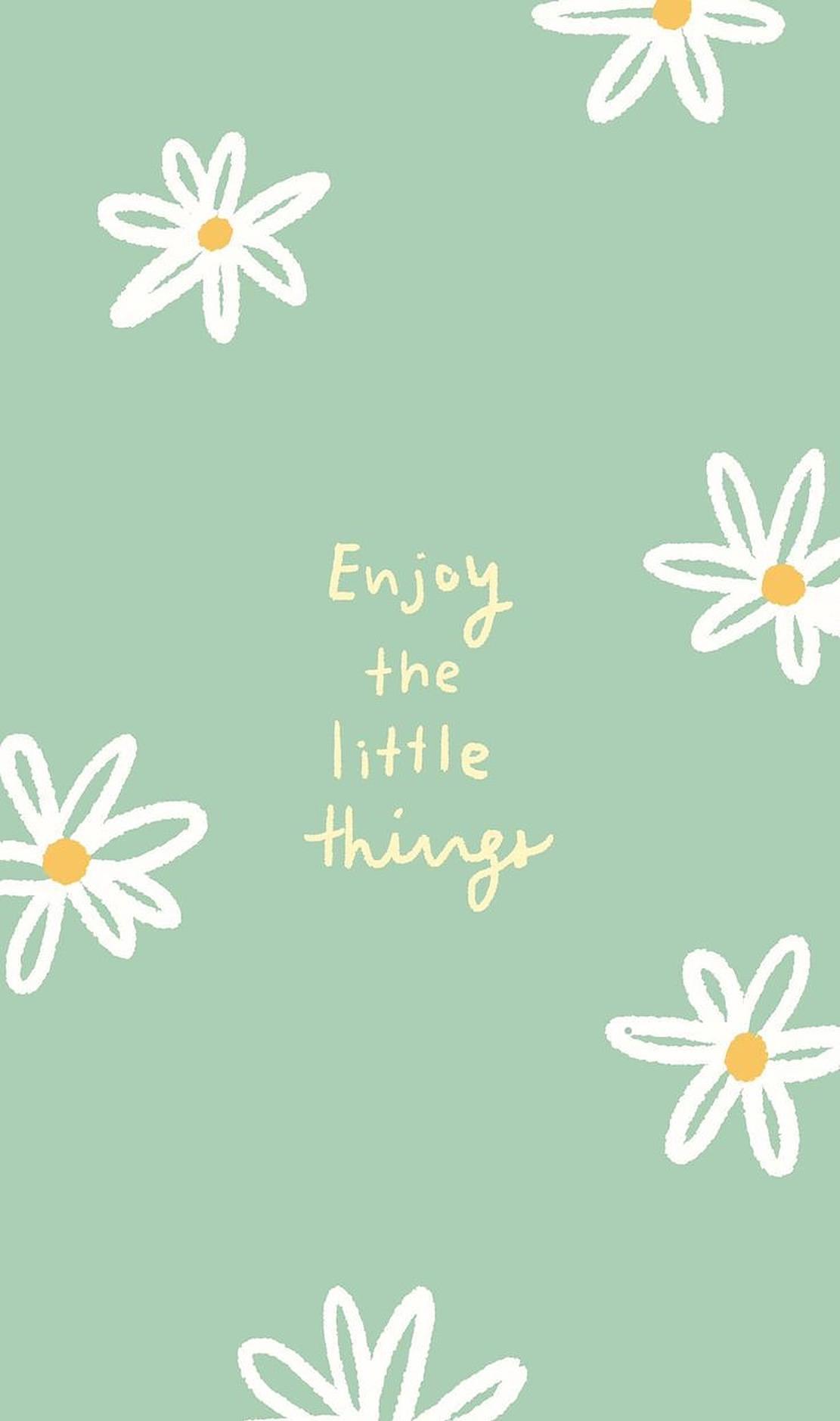 Cute Inspirational Quote iPhone Wallpaper