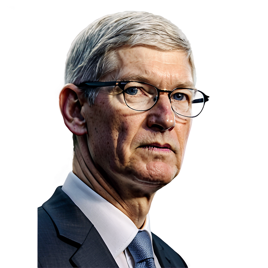 Tim Cook Digital Transformation Png Wallpaper