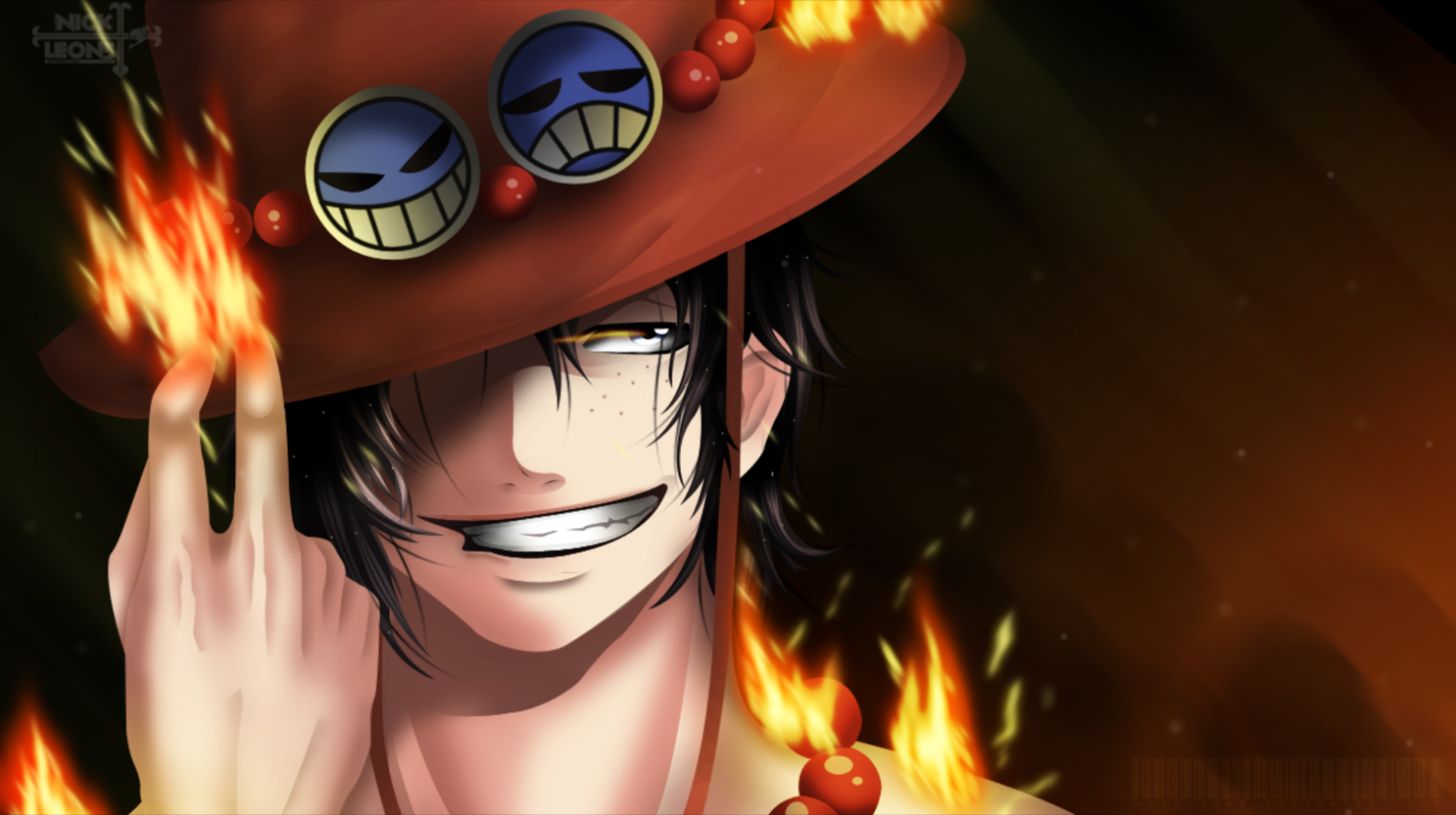 One Piece Portgas D Ace On Fire 4k 8k HD Anime Wallpaper