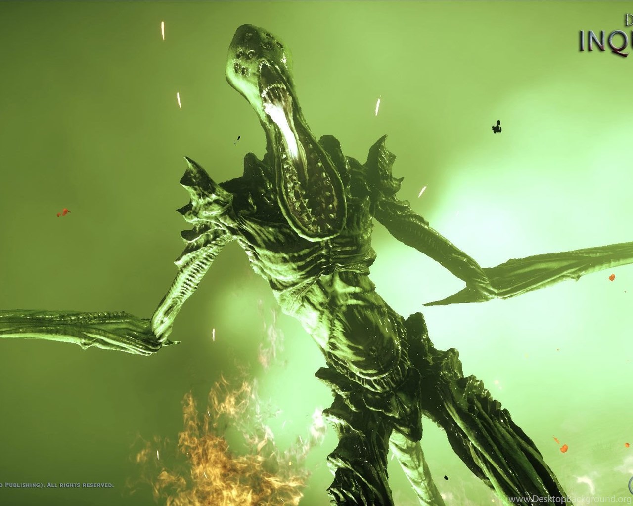 Darkspawn Dragon Age Inquisition Widescreen Wallpaper Desktop