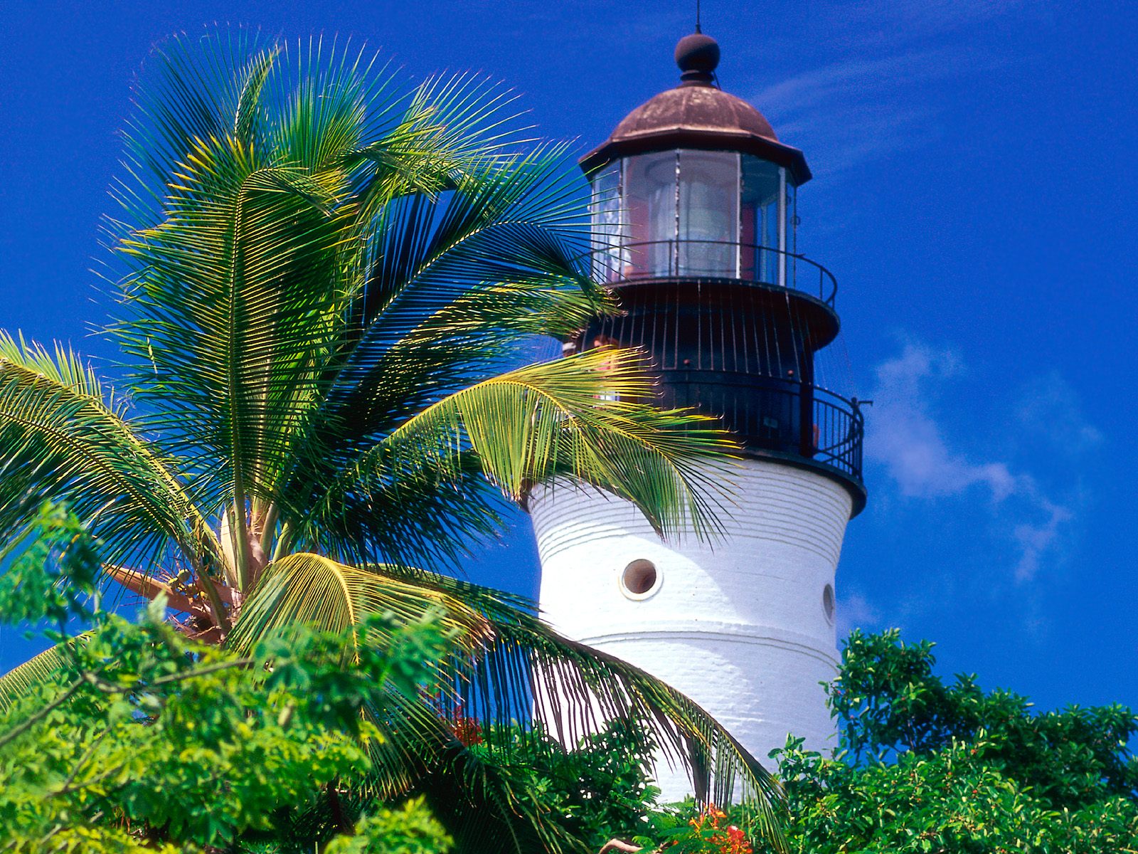 Wallpaper Key West Lighthouse Florida Always