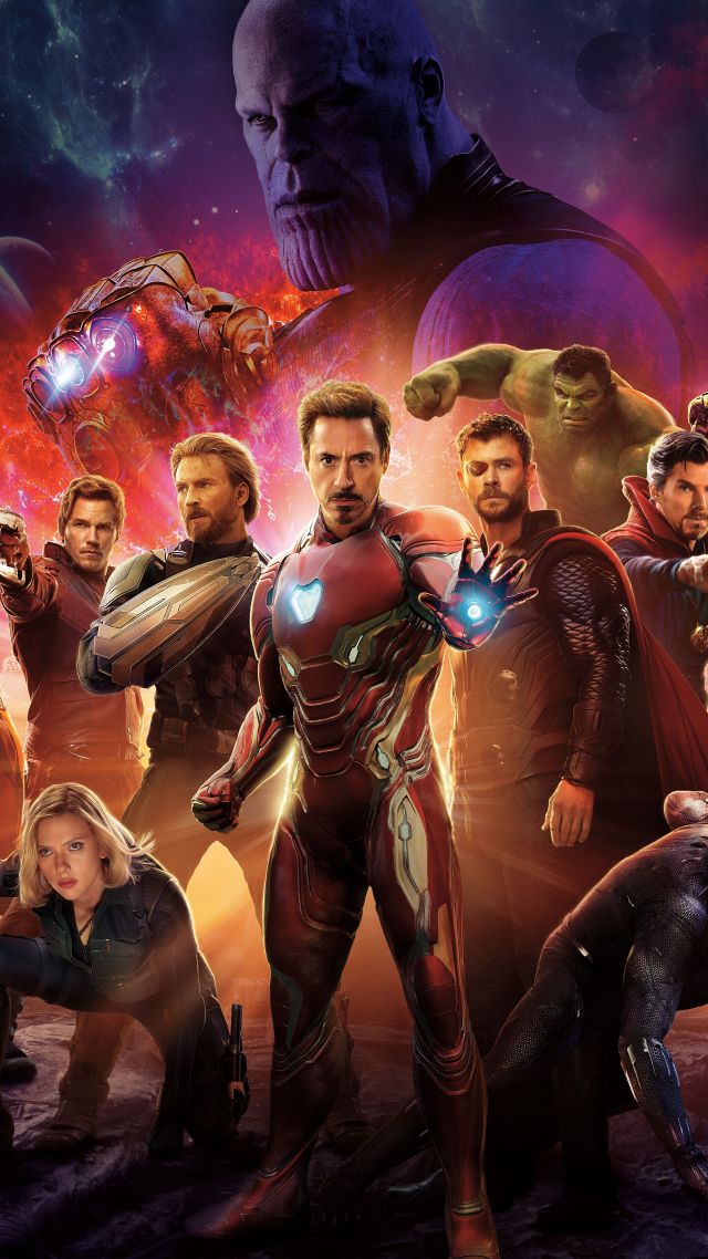 Wallpaper Avengers Infinity War Poster 8k Movies